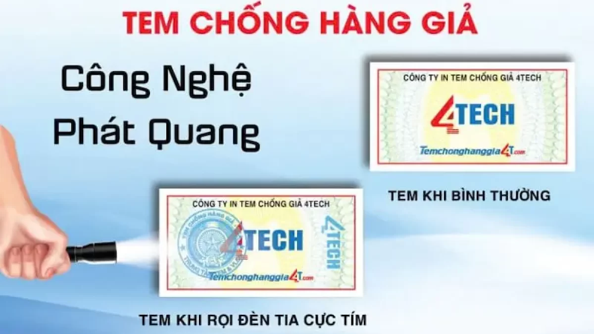 Con dấu công nghệ ánh sáng là gì? Tính năng chống hàng giả của nó là gì?