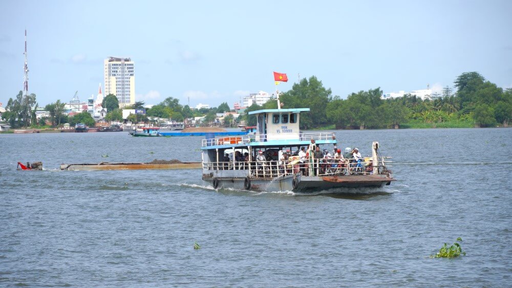 Bến phà Bình Minh 2025