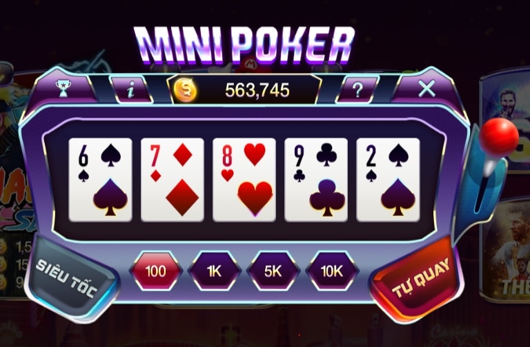789 Club - Game Nổ hũ - Cách Chơi Mini Poker