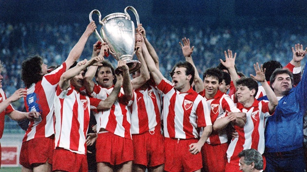 Red Star Belgrade vô địch Champions League 1991