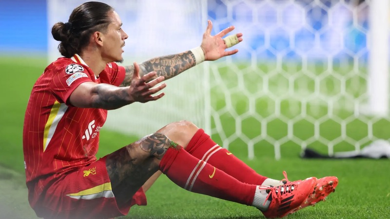 Thử thách của Darwin Nunez dưới thời Arne Slot